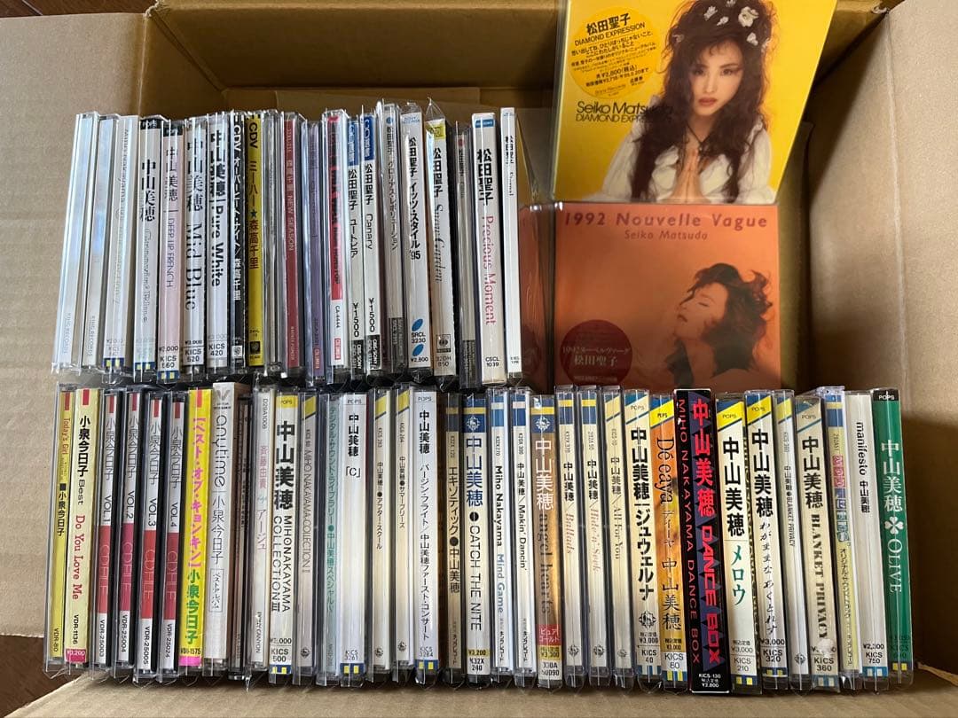 中山美穂、小泉今日子、松田聖子、森高千里　50枚セット　ジャンク！