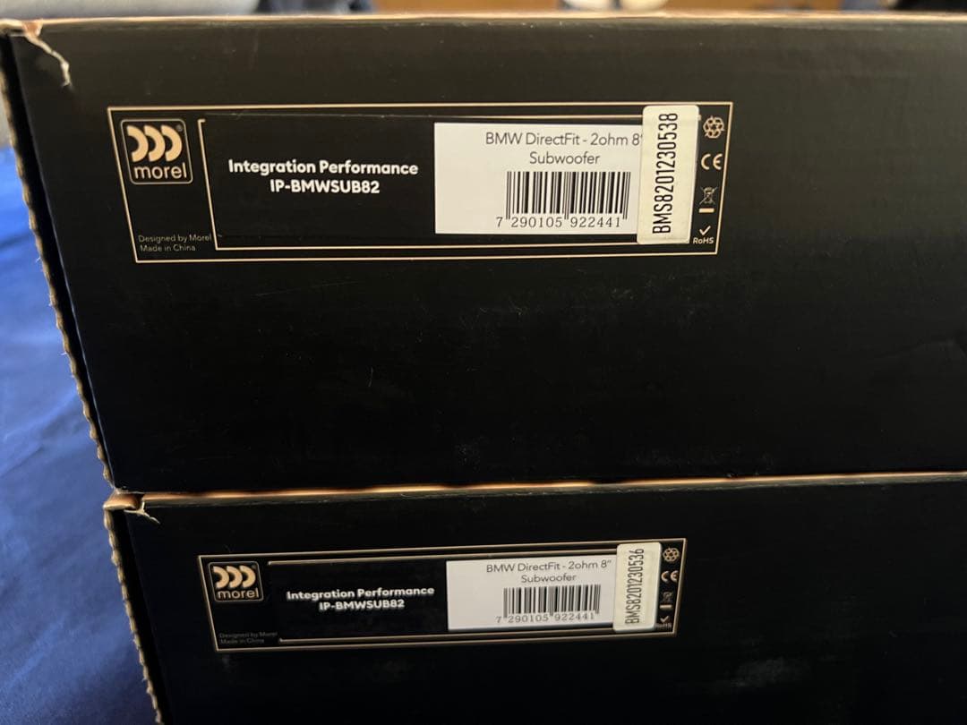 左右セット Morel IP-BMWSUB82  MINI シート下