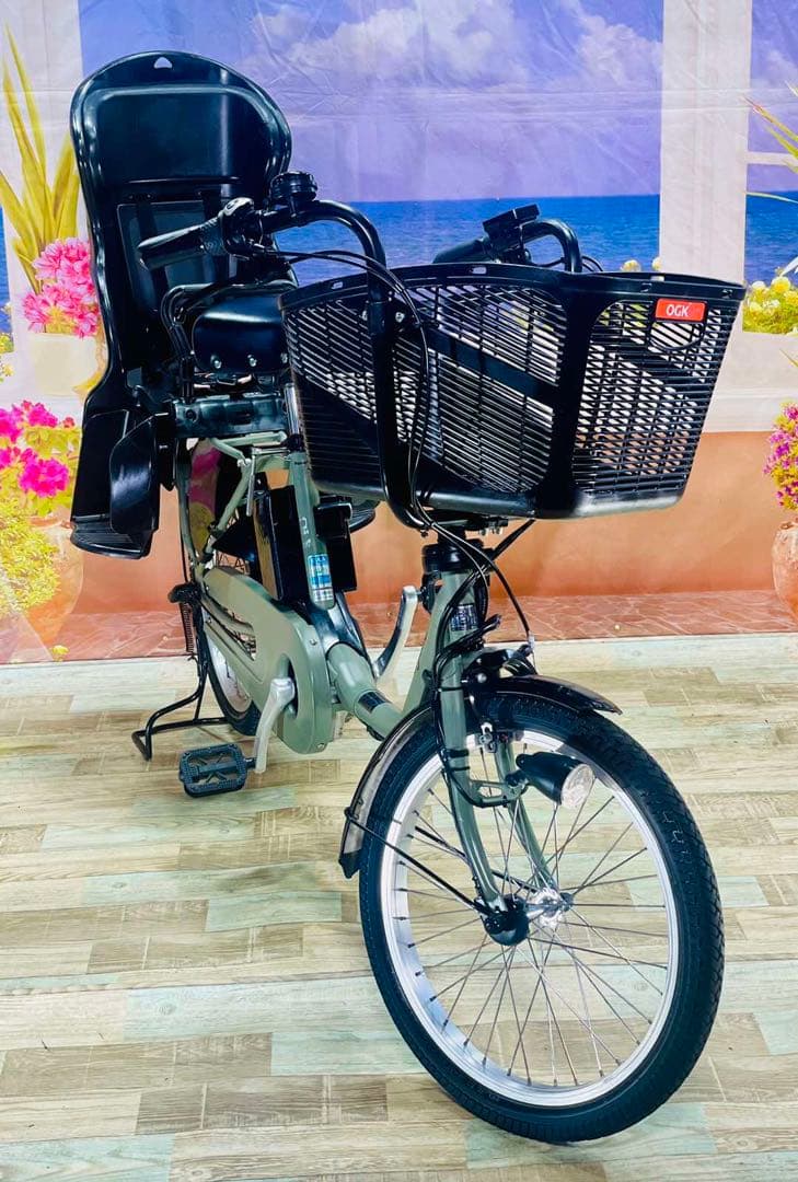 高年式ギュットクルーム2019年モデル⭐️パナソニック子供乗せ電動自転Y3184