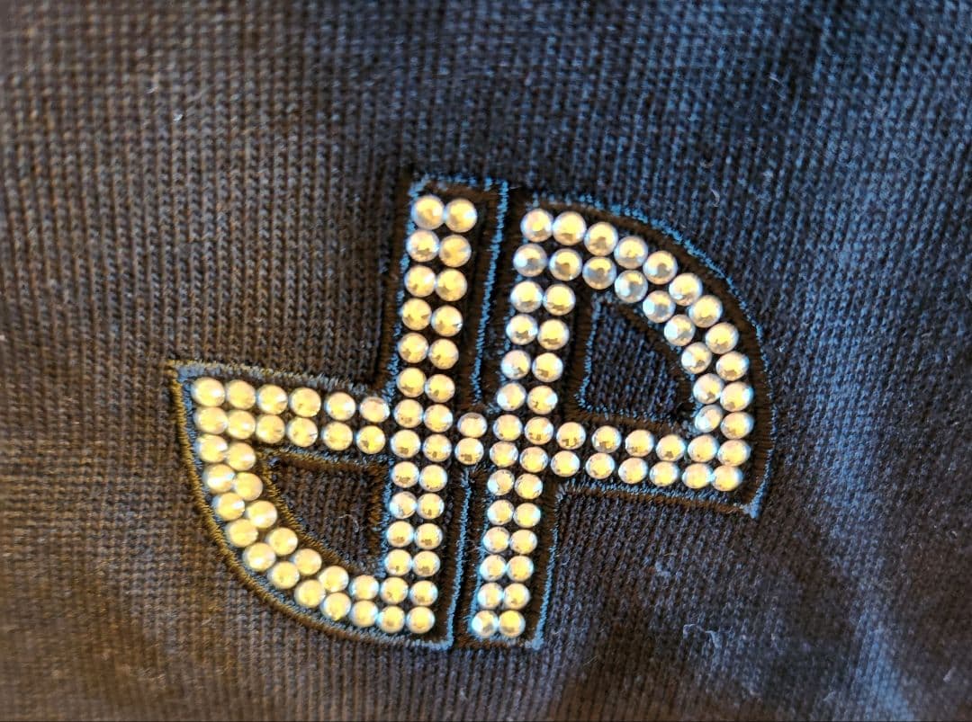 PATOU オーガニックコットン クロップドTシャツ ♡ブラック