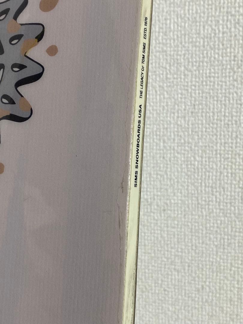 スノーボード sims nub 158wide