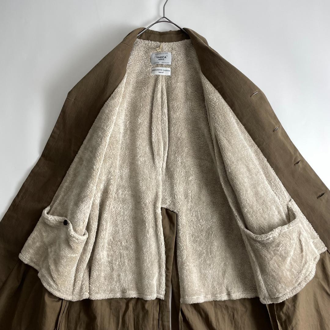 YAECA (pa) オイルドワークコート 裏ボア アトリエ ダスター ショップ