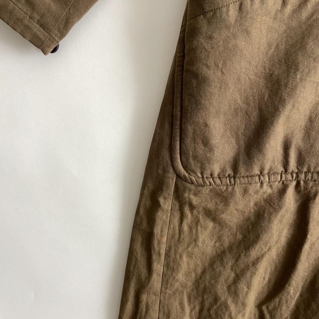 YAECA (pa) オイルドワークコート 裏ボア アトリエ ダスター ショップ
