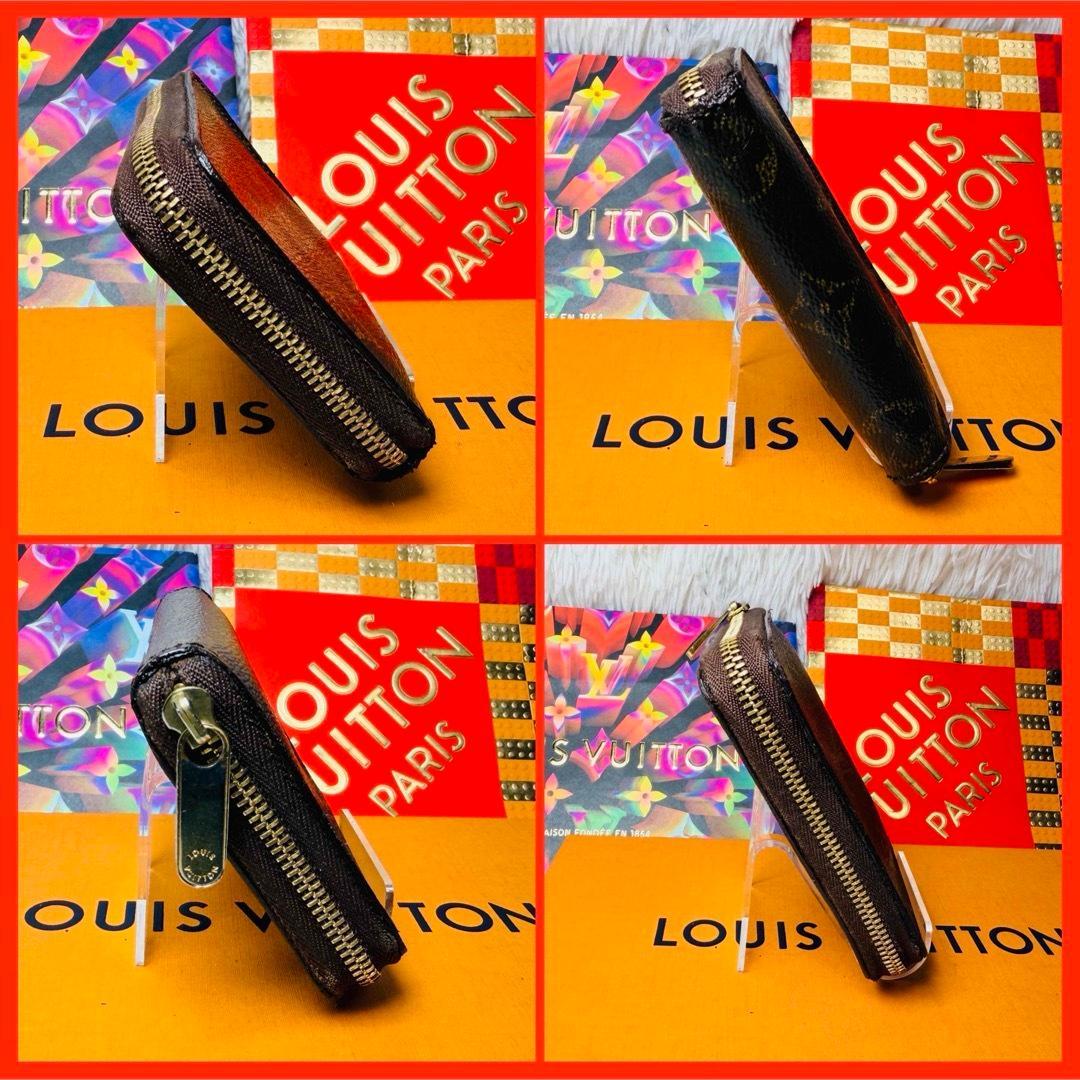 ルイヴィトン　ジッピーパース　モノグラム　ケース　ラウンドファスナー