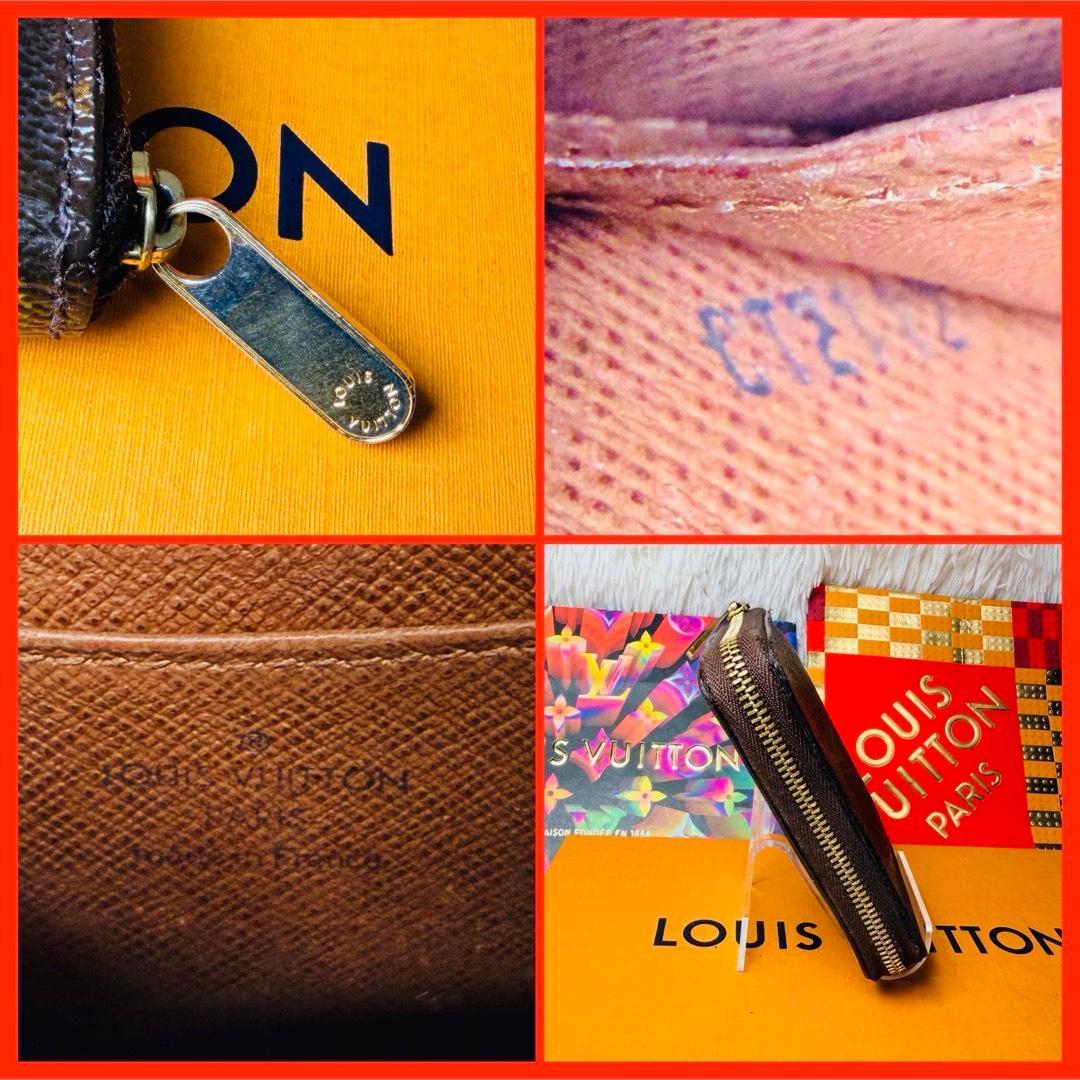 ルイヴィトン　ジッピーパース　モノグラム　ケース　ラウンドファスナー
