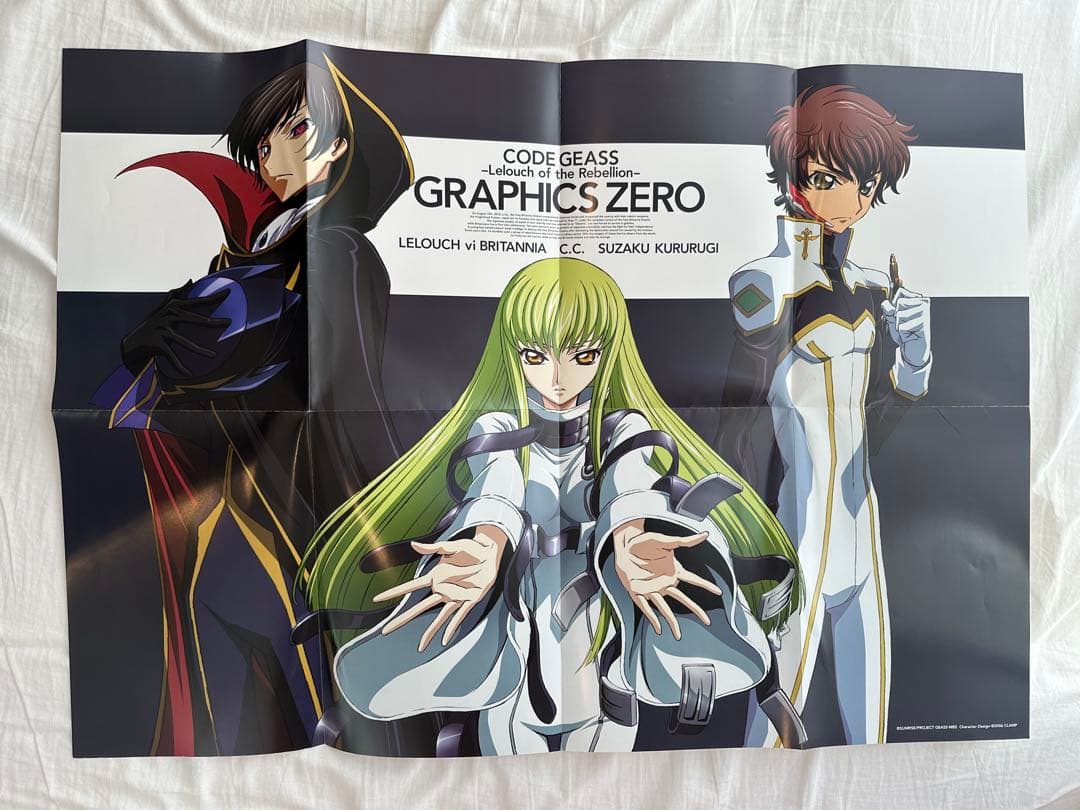 コードギアス アニメディア　ニュータイプ　アニメージュ　ポスター　冊子　付録