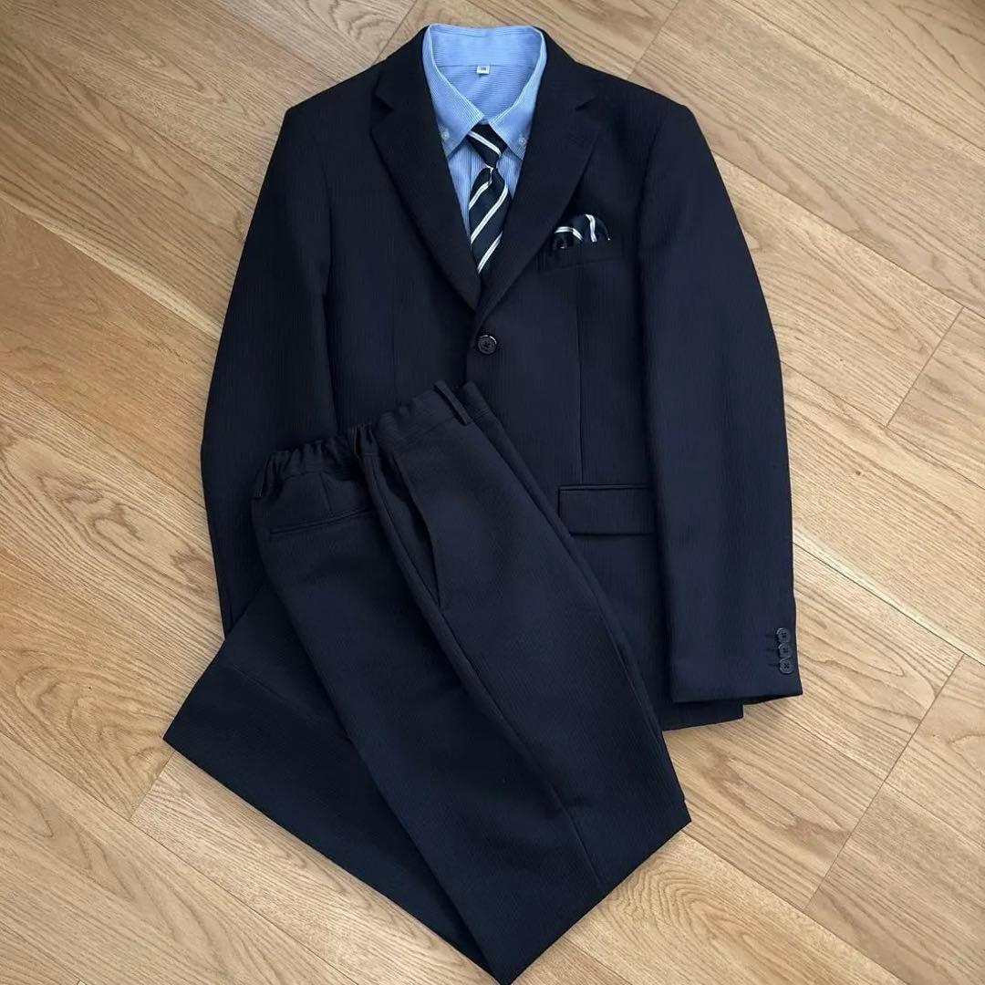 【美品】フォーマルスーツ 170 4点セット　卒業式