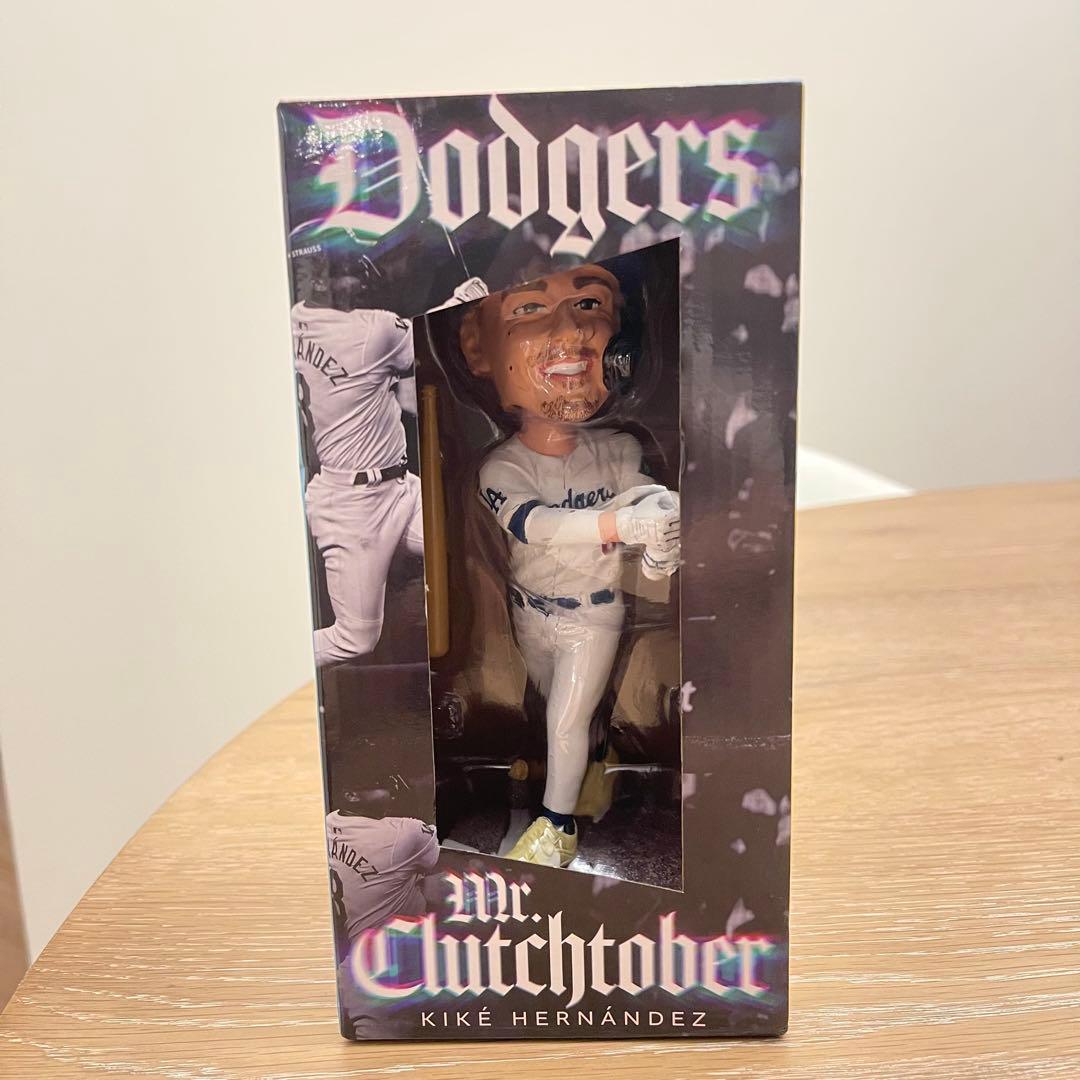 【新品未開封】Dodgers Kiké Hernándezボブルヘッドドジャース