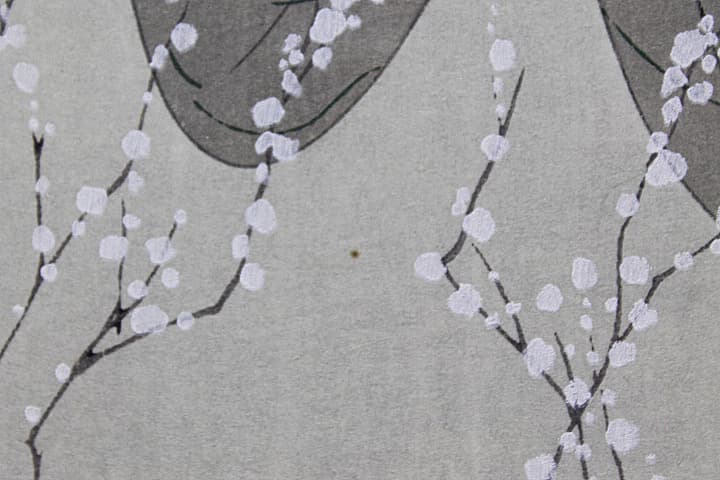 中島潔 【夢もよう】木版画