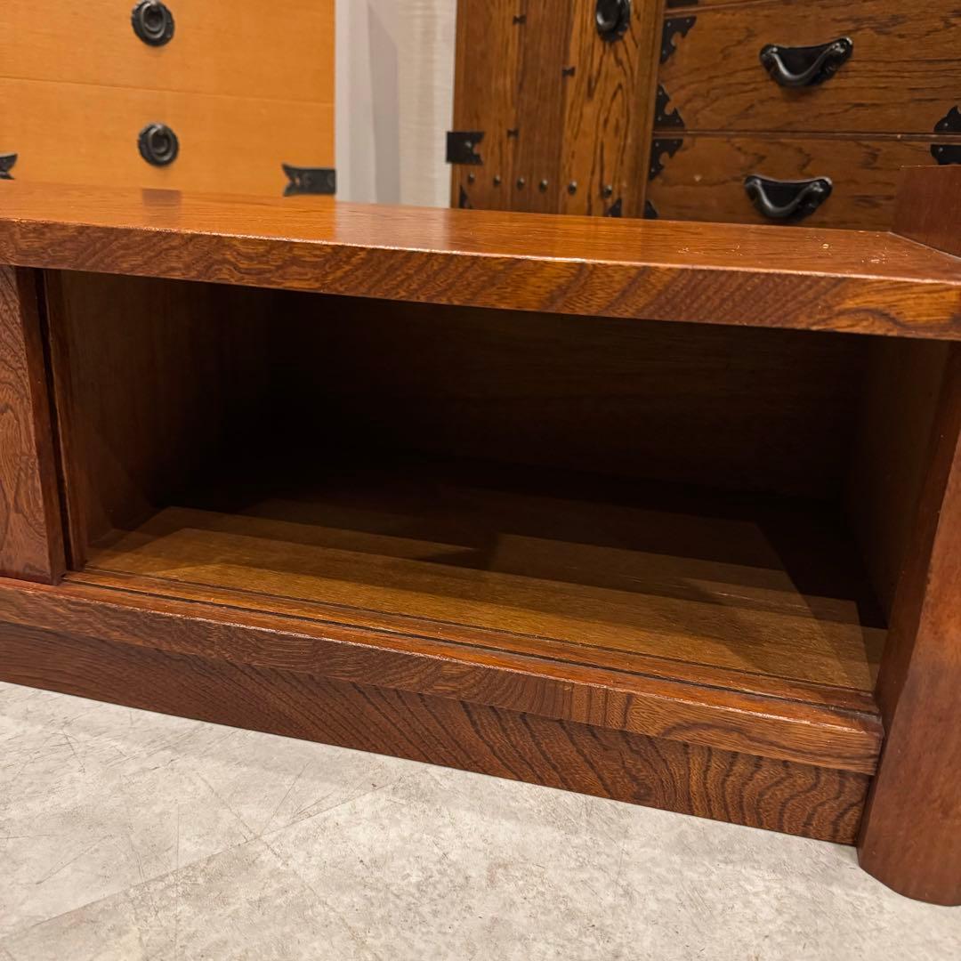 天然木 国産 ケヤキ材 置き床 飾り台 ヴィンテージ