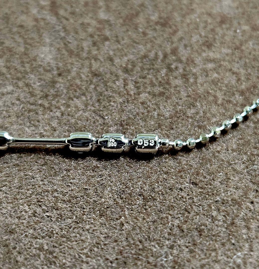 専用です。一点もの！ Pt850 ダイヤ　ステーション　ネックレス 0.53ct
