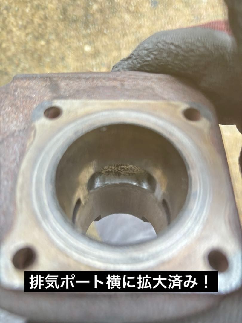 ライブディオ　AF34・AF35 クランクベアリング交換済みエンジン。　加工多数