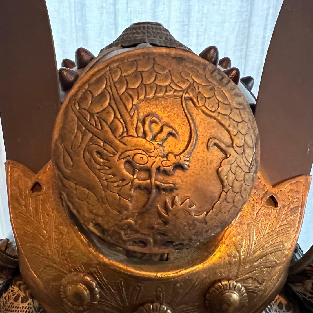 超美品！『薩摩国住光忍十一代作』日本 甲冑 錆胴鉄錆鋲当世具足『鎧 一式』等身大