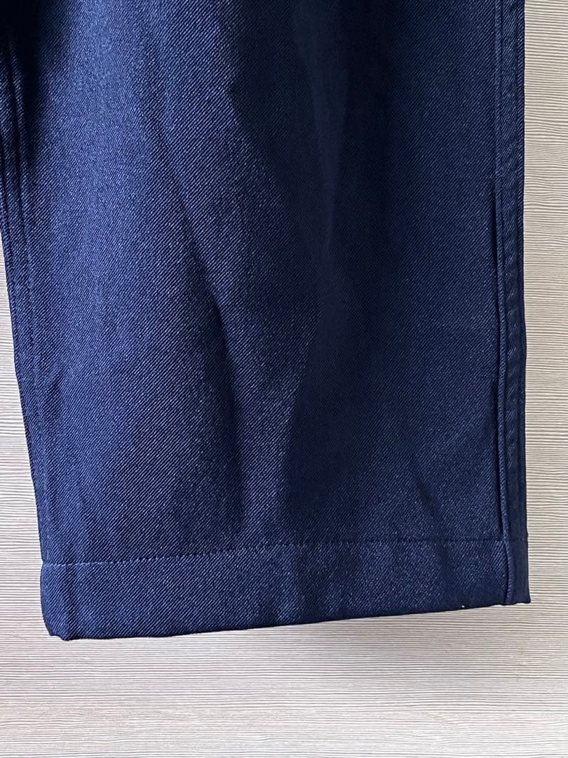 25ss コムデギャルソンシャツ ポリ縮ユーティリティパンツ NAVY M