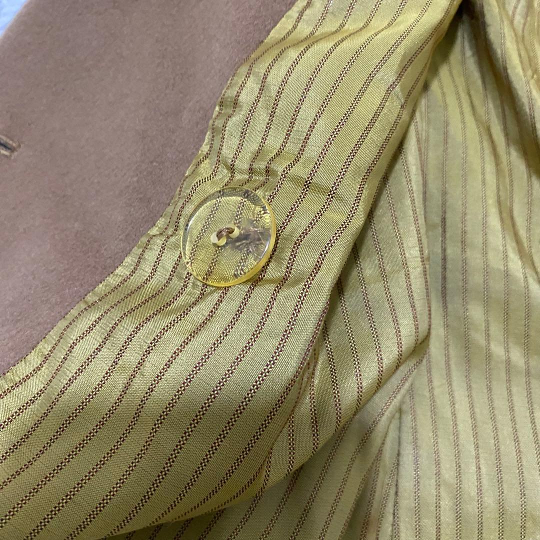 フェンディ ダブルブレスト　ウール　カシミヤ　コート　ジャケット