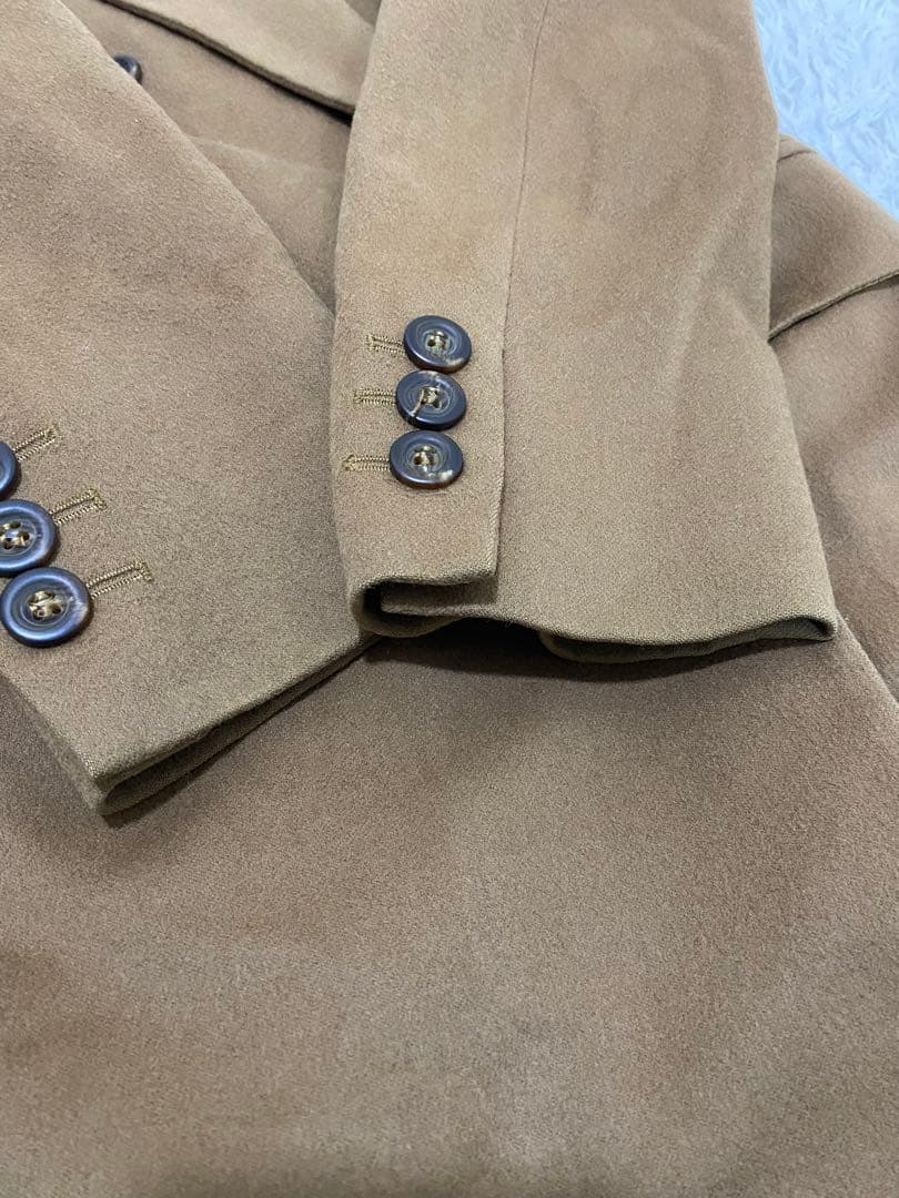 フェンディ ダブルブレスト　ウール　カシミヤ　コート　ジャケット