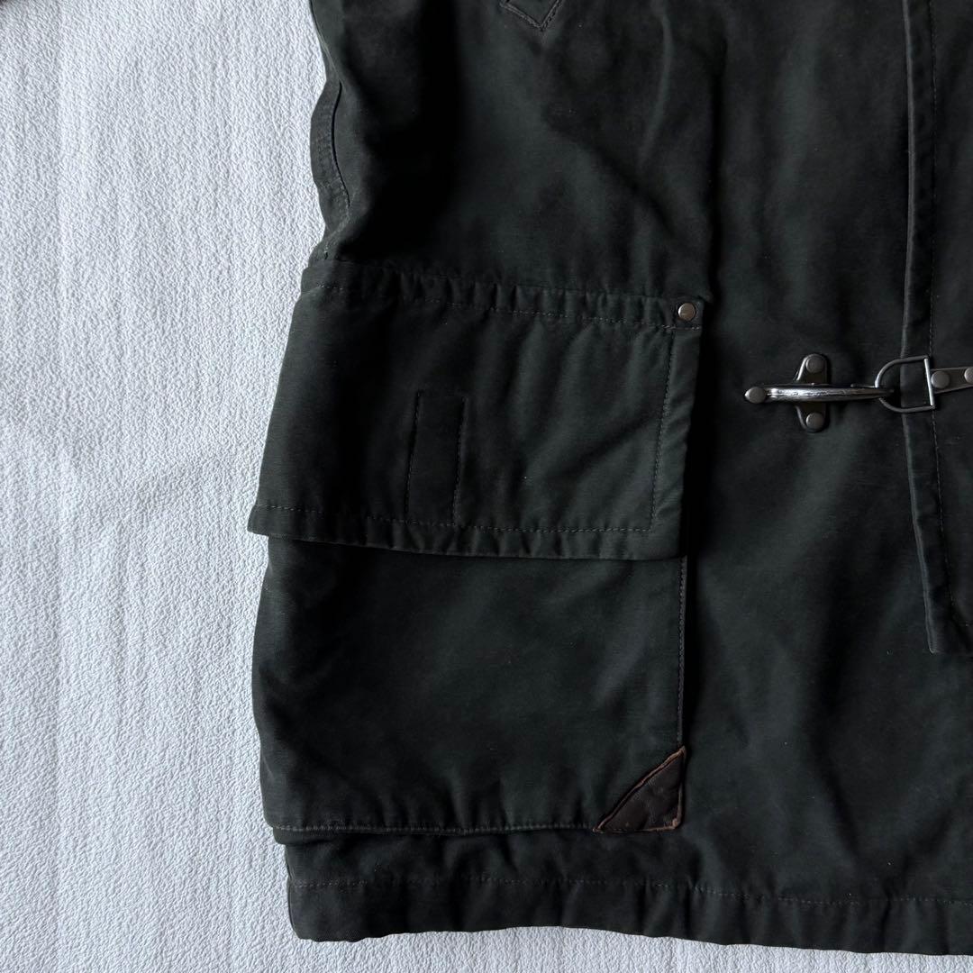 激渋✨AVIREX ファイヤーマンジャケット ミリタリー チャコールカーキ XL