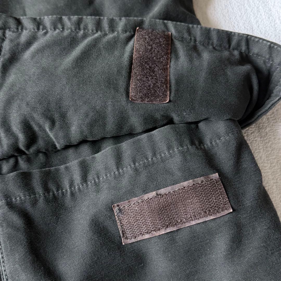 激渋✨AVIREX ファイヤーマンジャケット ミリタリー チャコールカーキ XL