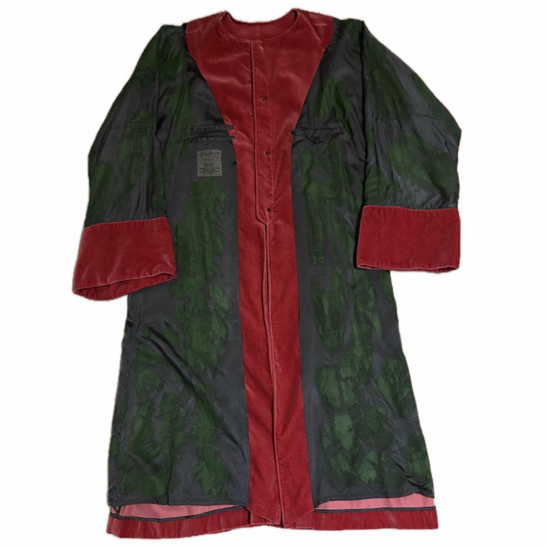 17AW Yohji Yamamoto HOMME ペイントリバーシブルコート