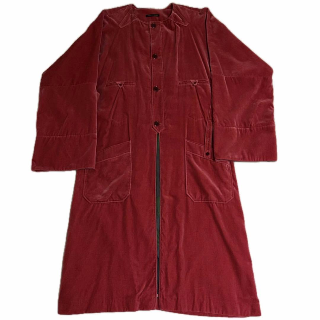 17AW Yohji Yamamoto HOMME ペイントリバーシブルコート