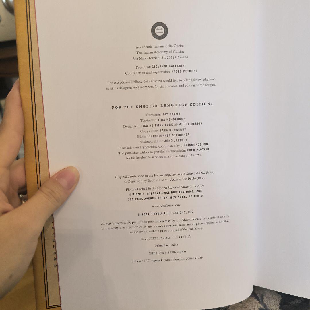 La Cucina　The Regional Cooking of Italy