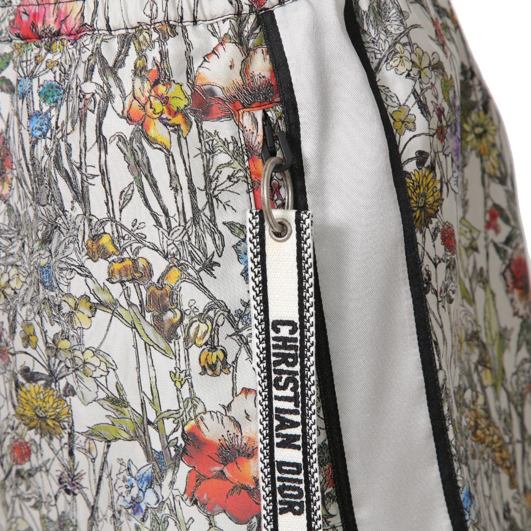クリスチャンディオール Mille Fleurs サイドロゴ ショートパンツ