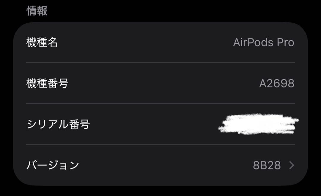 D*Y様 AirPods Pro 第2世代