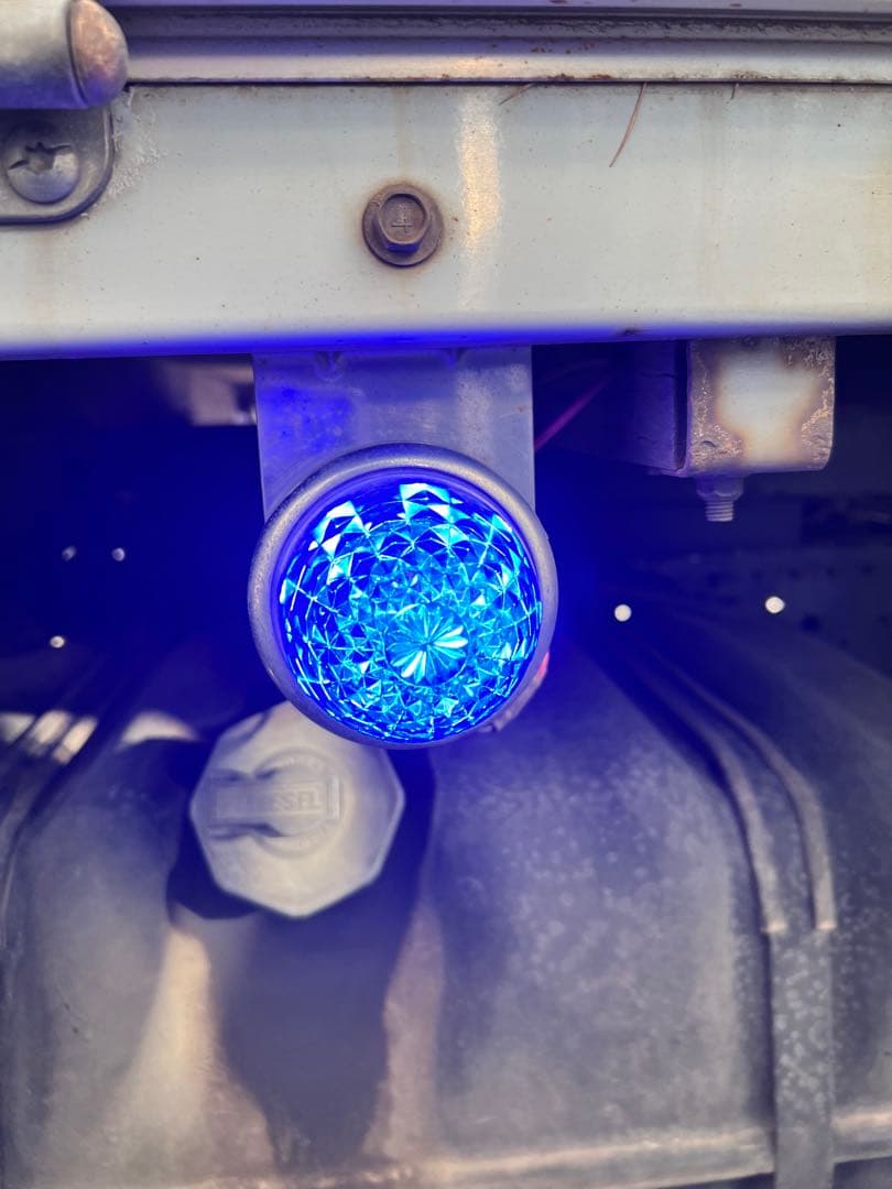 ゆうきページ 超流星 マーカー青LEDライト 10個セット