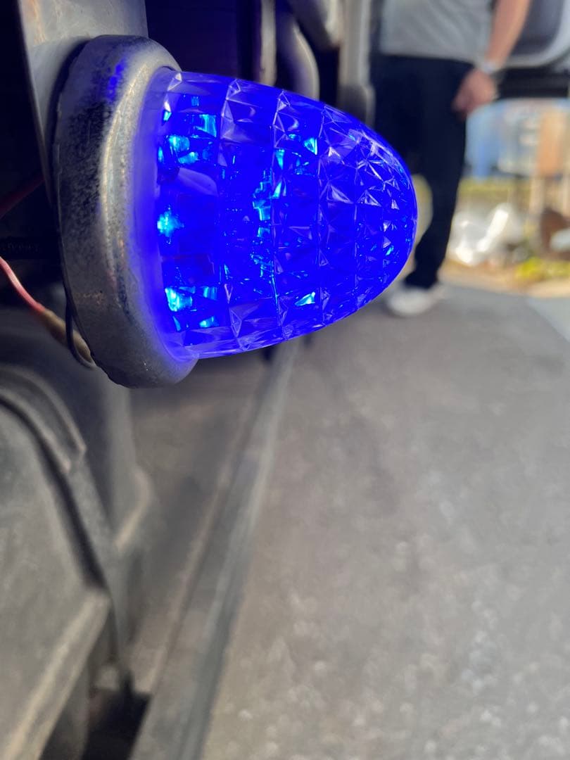 ゆうきページ 超流星 マーカー青LEDライト 10個セット