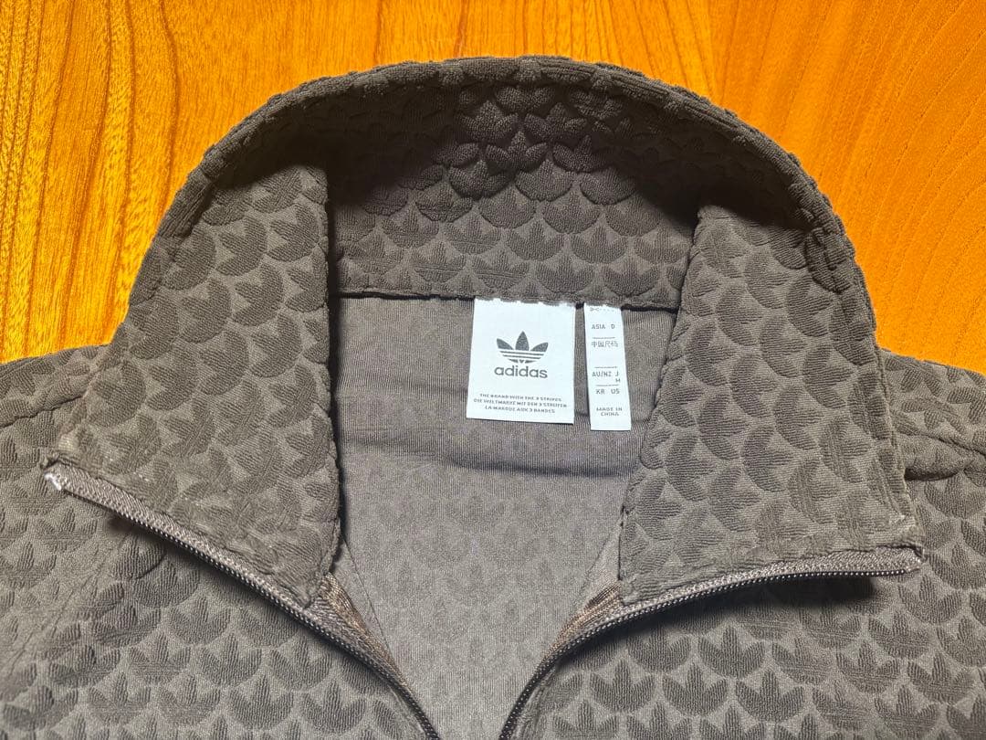 極美品 adidas モノグラム ジャージ トラックジャケット Mサイズ