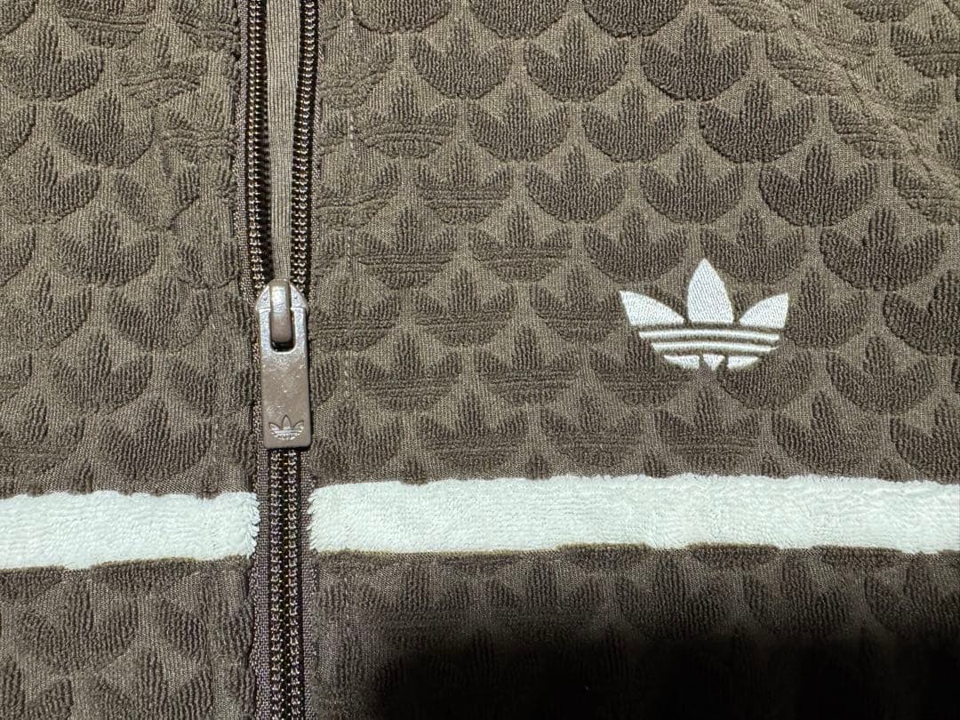 極美品 adidas モノグラム ジャージ トラックジャケット Mサイズ