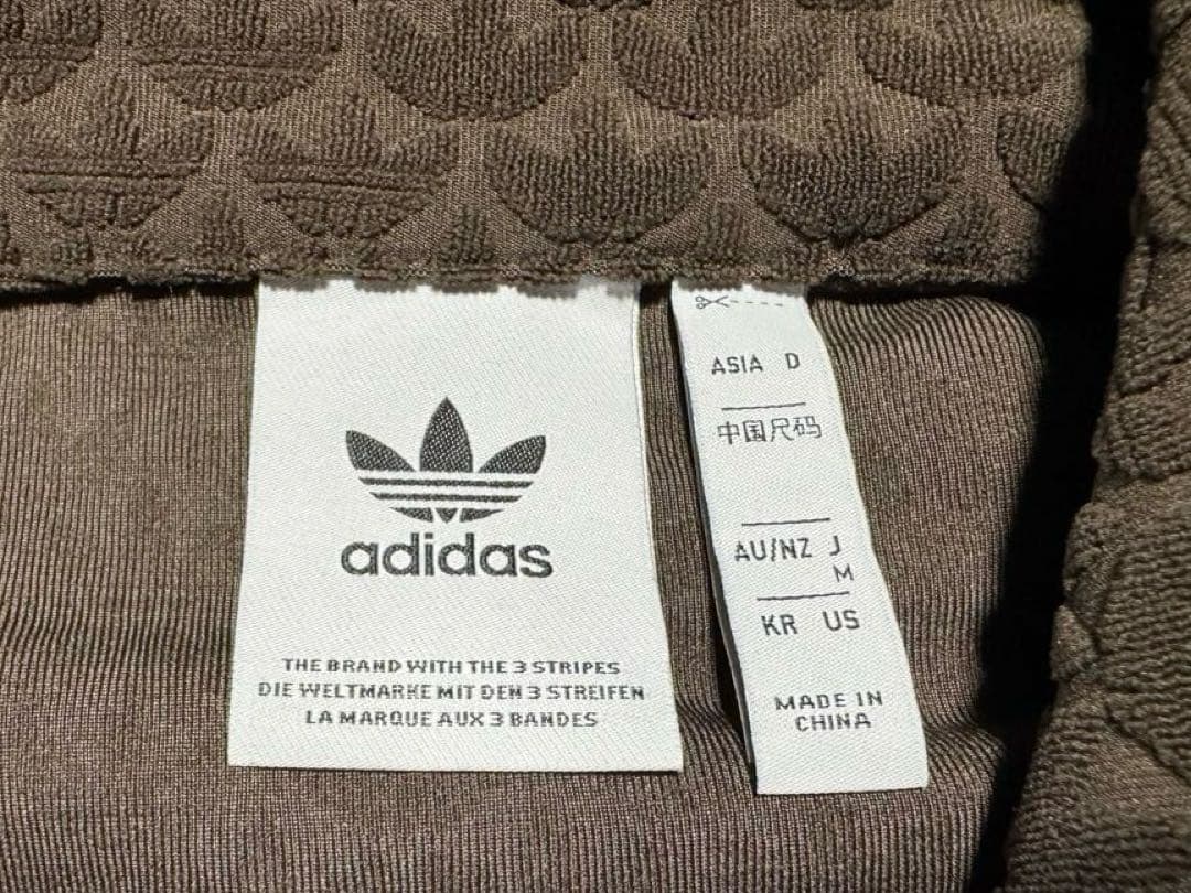 極美品 adidas モノグラム ジャージ トラックジャケット Mサイズ