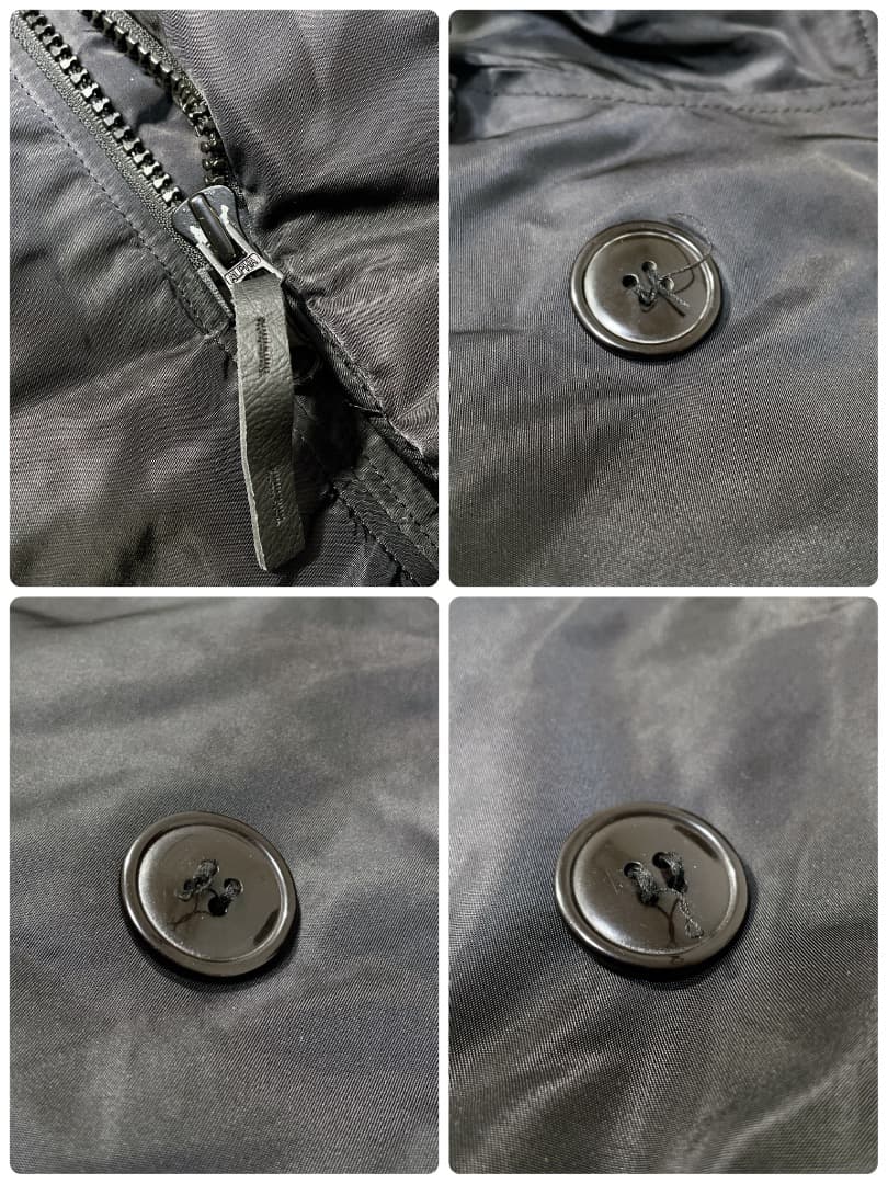 JAPAN FIT アルファインダストリーズ N-3B N3B XL 黒 ファー