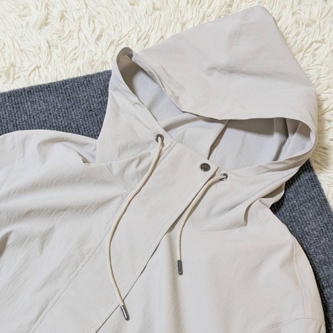✨美品✨ セオリーリュクス 現行 ロング ナイロンコート ベージュ S