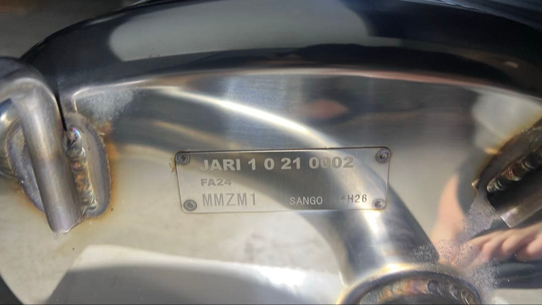 SUBARU BRZ ZD8 STiマフラー