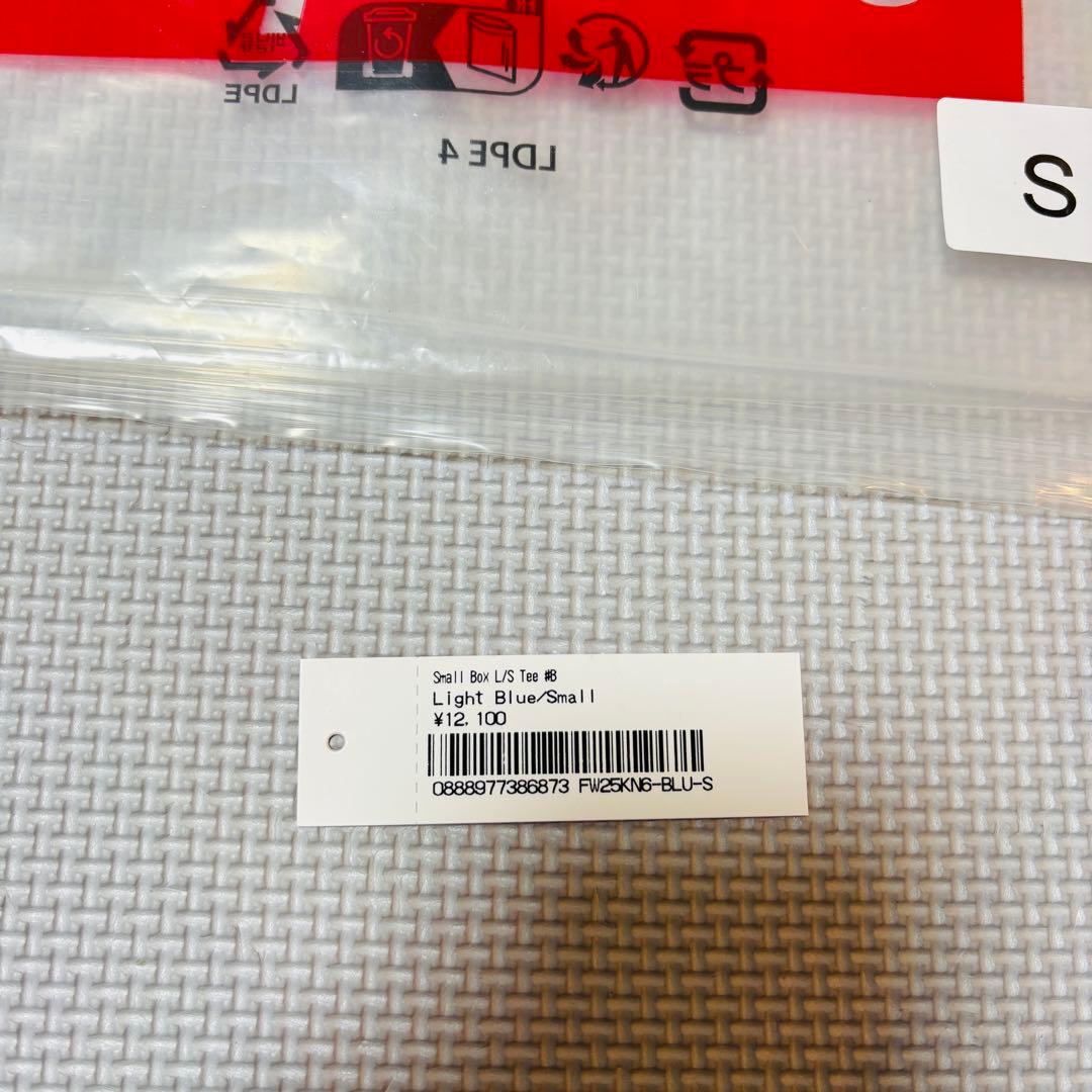 supreme small box l/s tee S 最終値下げ