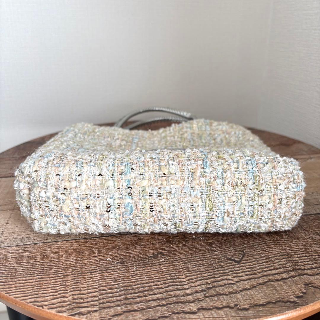 アンテプリマミスト ワイヤーツイード スモール ベージュ ハンドバッグ