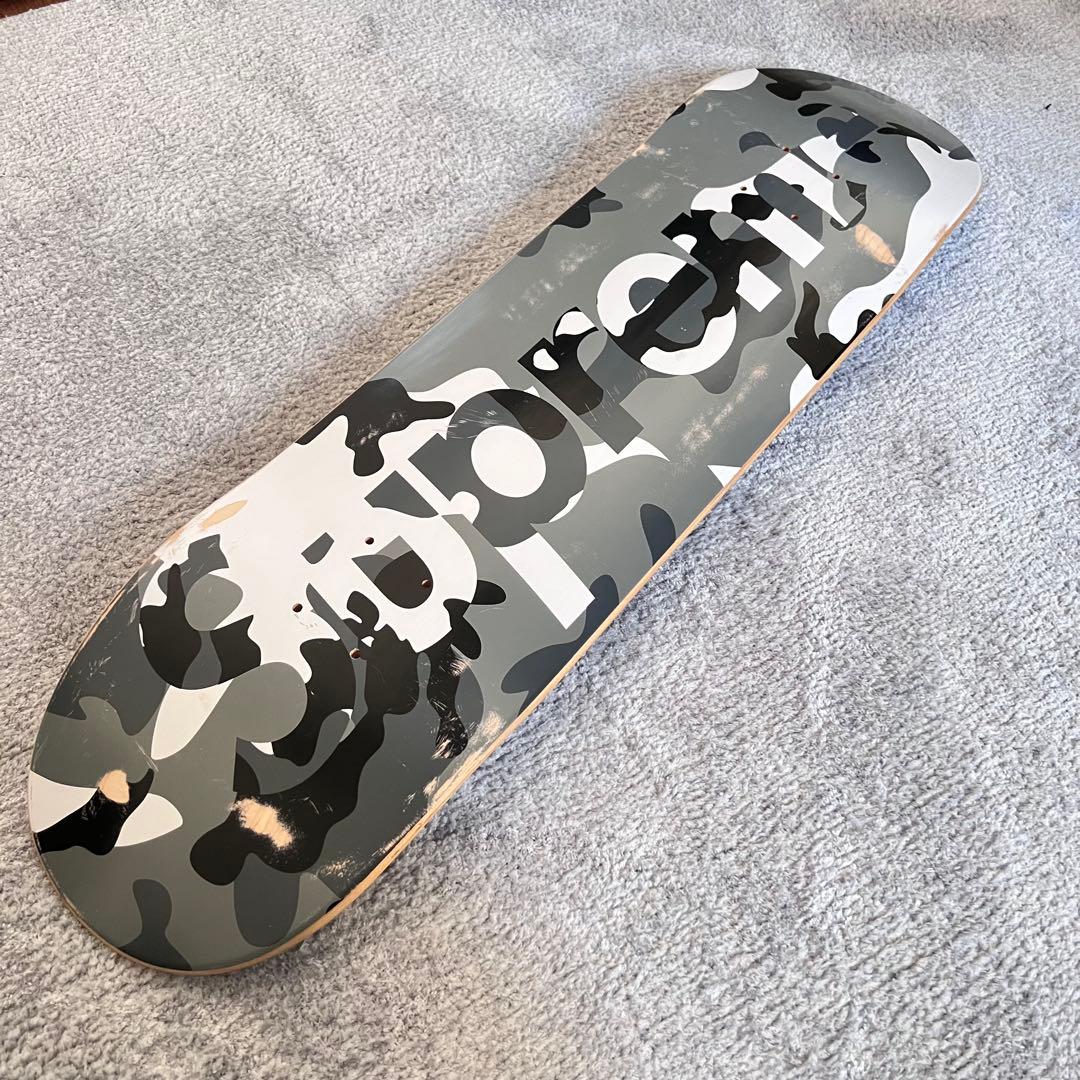 シュプリーム Supreme 迷彩柄 スケートボードデッキ 8.25
