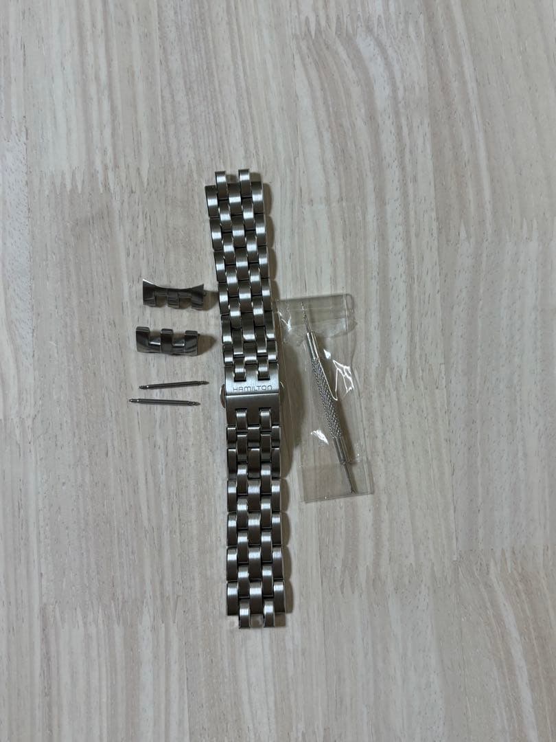 ハミルトン　純正　ステンレスベルト　ジャズマスター用　H605325105