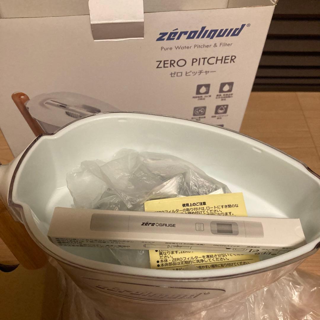 新品 ゼロリキッド ゼロ ピッチャー ポット型浄水器 ZL-PT24W