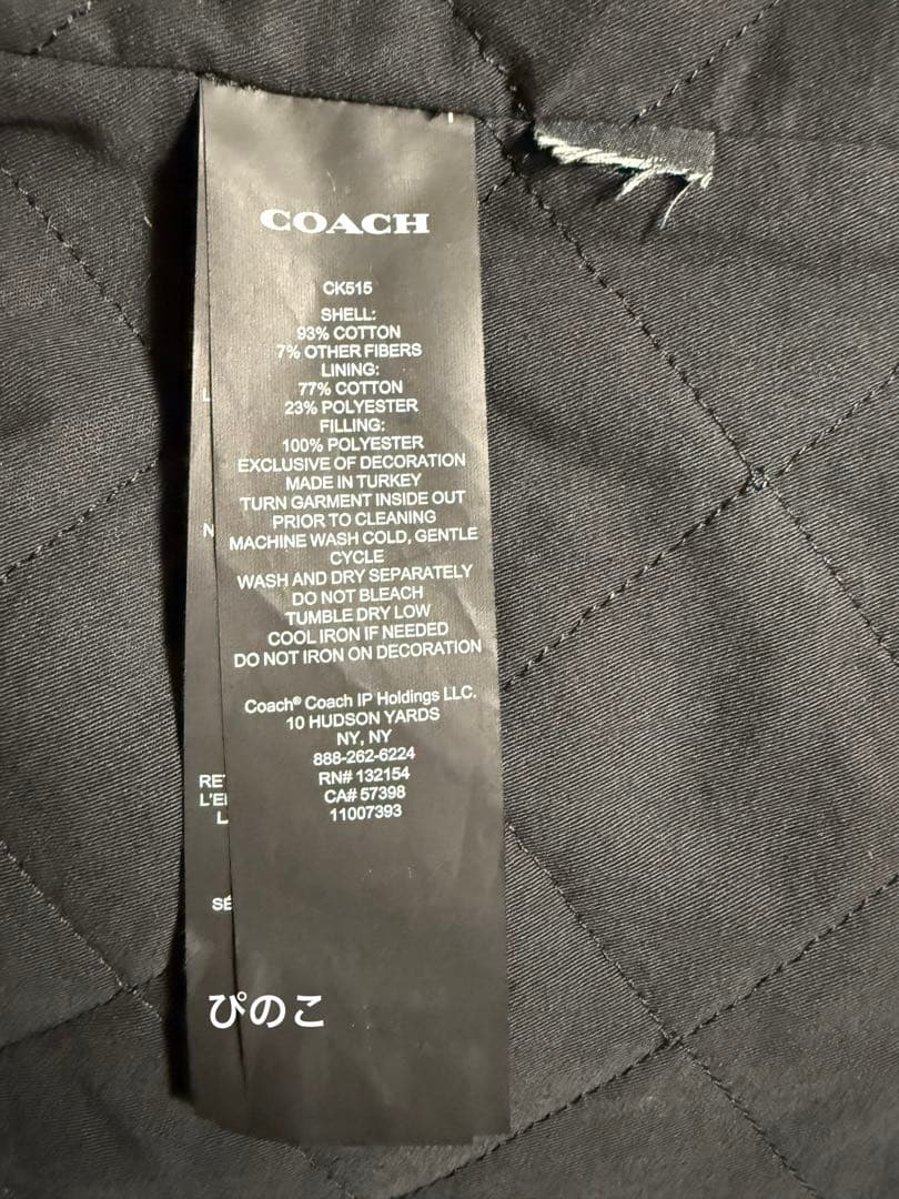COACH ★ デニム オーバー シャツ　M