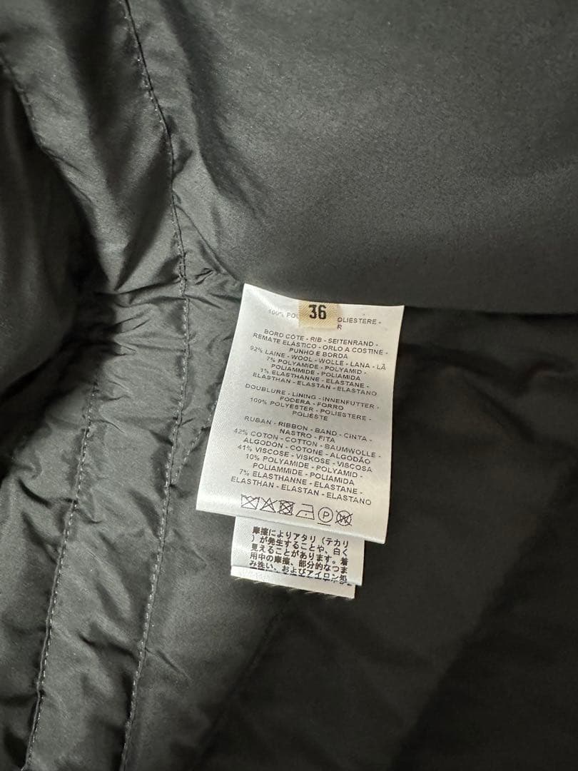 新品未使用 エルメス スリーブダウンジャケット 36