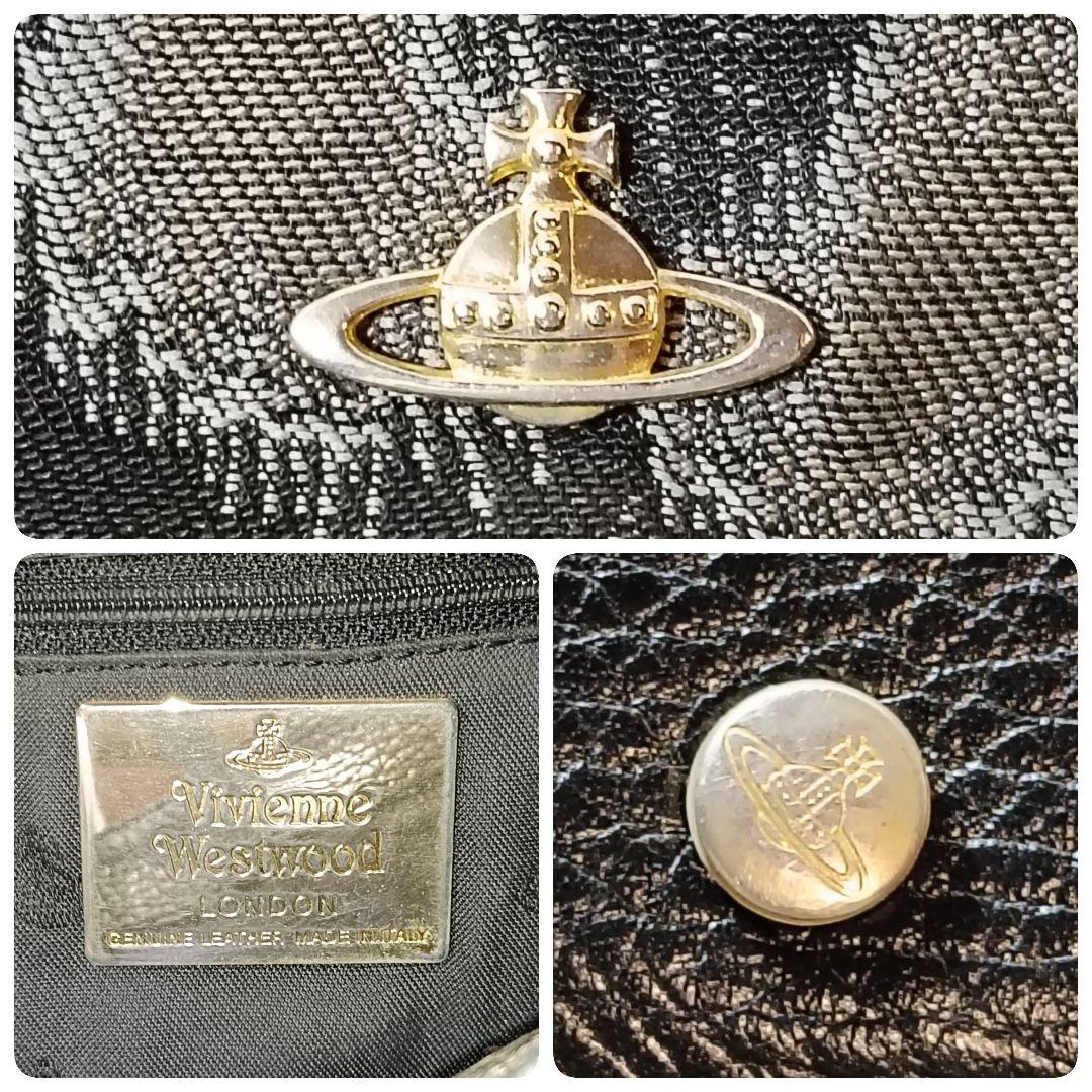 美品 正規品 ヴィヴィアンウエストウッド ショルダーバッグ レオパード 黒