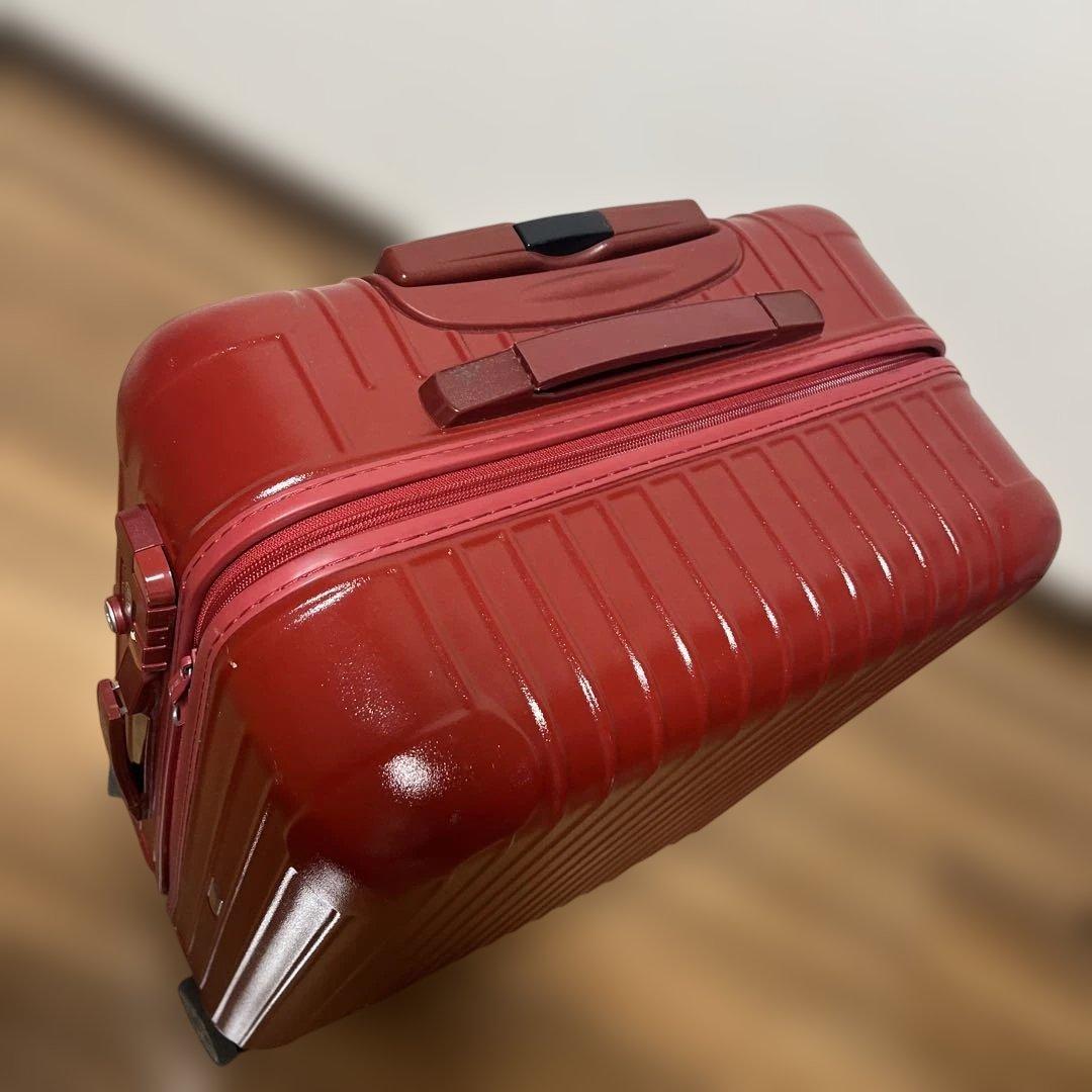 リモワ サルサ スーツケース キャリー 4輪 トラベル ビジネス レッド　訳有