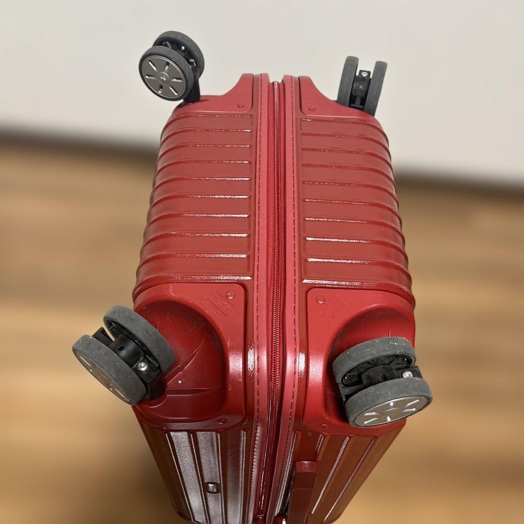 リモワ サルサ スーツケース キャリー 4輪 トラベル ビジネス レッド　訳有