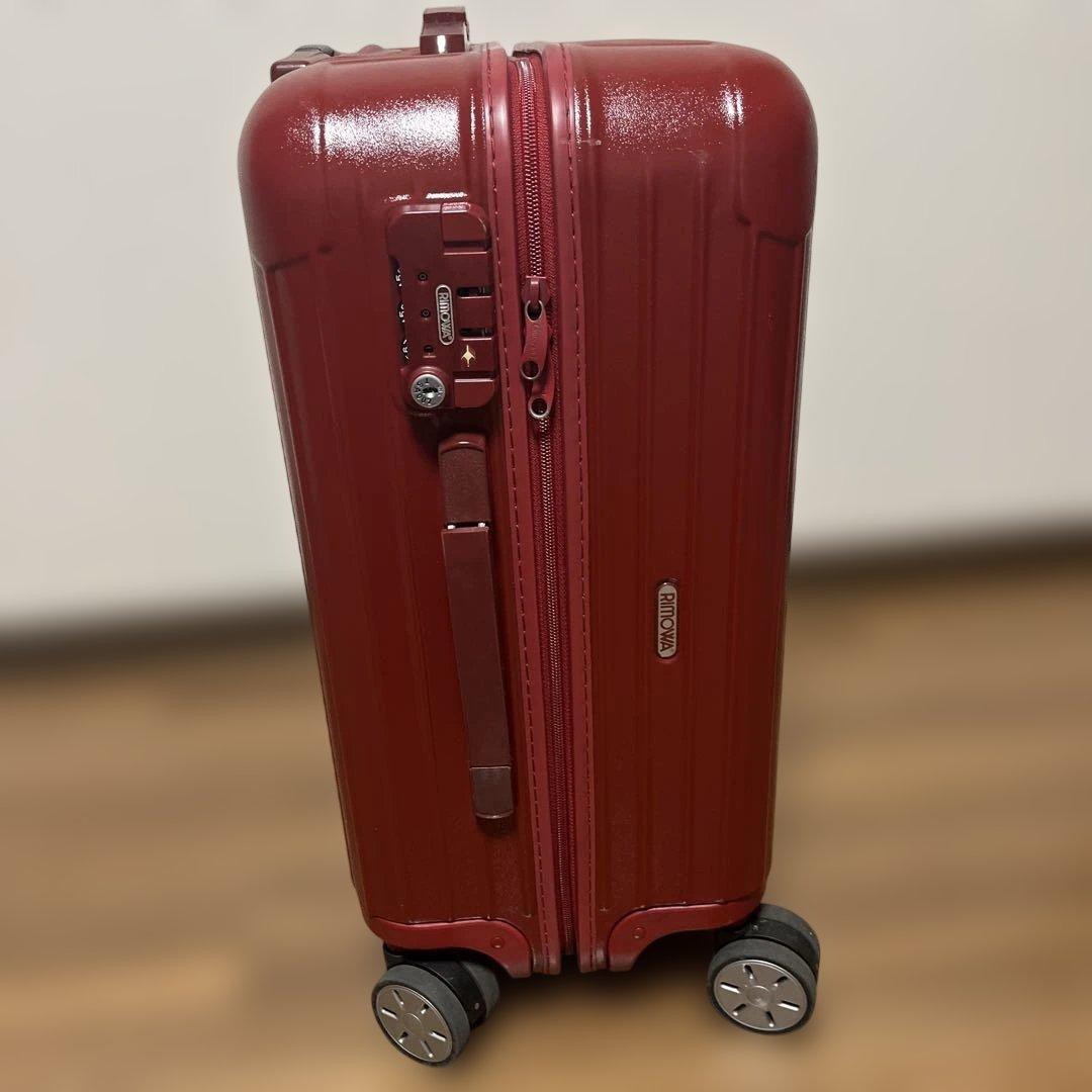 リモワ サルサ スーツケース キャリー 4輪 トラベル ビジネス レッド　訳有
