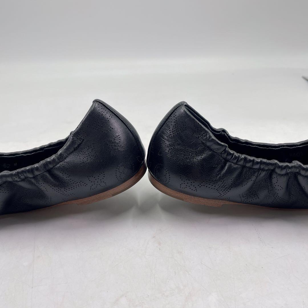 LOUIS VUITTON　ルイヴィトン　モノグラム　リボン　バレエシューズ