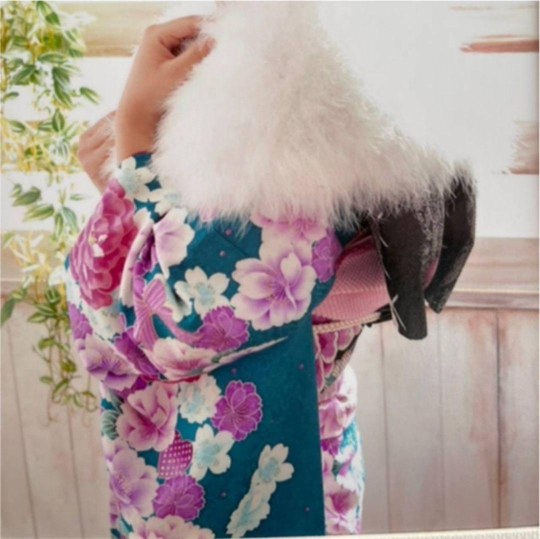 ◆中古美品◆たちばな 振袖セット◆成人式 卒業式 ★ブルー グリーン