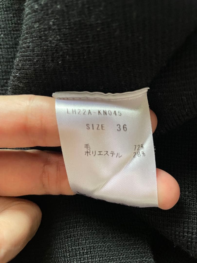 M♡　LOHEN ミラノリブニットオールインワン size36