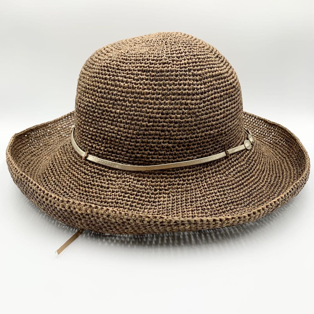 美品✨HELEN KAMINSKI 麦わら帽子 レディース ラフィア ハット.